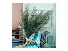 NC 4 Pcs Faux Pampas Grass Large 43 in