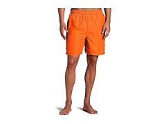 Kanu Surf Men's Orange Havana Swim Trunk (L)