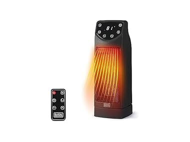 $19.99, Was $49.99, 60% Off! BLACK+DECKER Space Heater w/Remote dealfomo
