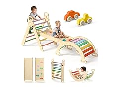 BlueWood Pikler Triangle Climbing Set