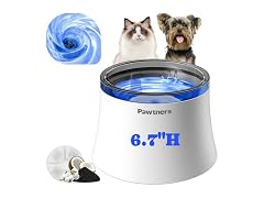 Pawtners 1 Gal/3.5L Dog Water Fountain