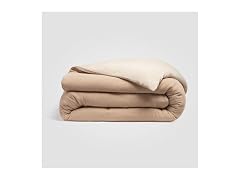 Crane Home Crinkled Cotton-Linen Comforter Cover