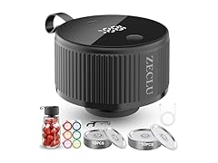 Zeclu Electric Mason Jar Vacuum Sealer