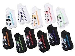 Fila Ladies No Show Socks, Assorted 9-11