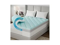 Novilla Queen Memory Foam Mattress Topper