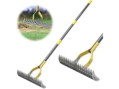 2-in-1 Lawns Manual Dethatcher 55"