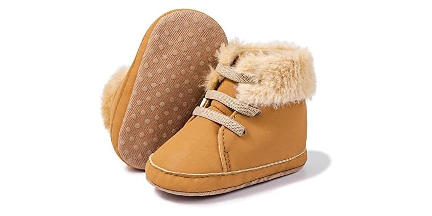 Meckior Baby High Top Crib Shoes