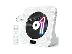 Jimwey Desktop CD Player Portable with Bluetooth