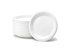 Sugarcane Paper Plates 9" 100ct