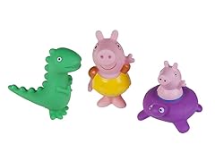 Bath Squirters 3-Pk Peppa, George, Dino