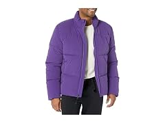 Amazon Essentials Men (XXL) Mock-neck Puffer Coat