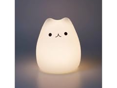 Soft Mushy Color Changing Cat Lamp Night Light