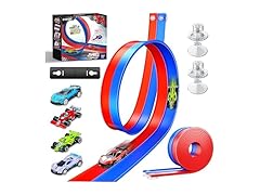 EYEFEAT Double Lane Race Car Track