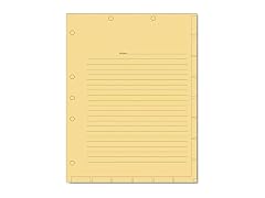 tabbies Tabbies 7-hole Manila Chart Divider