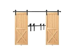8FT Sliding Barn Door Hardware Kit, 330LBS Heavy