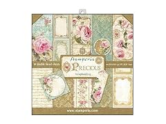 Stamperia - 12 x 12 Paper Pad - Precious