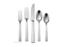 Oneida 5pc Aero Silver Fine Flatware Set