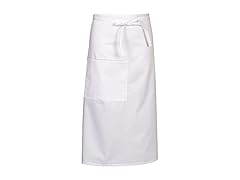 FAME F24 Full Length Bistro Apron - White