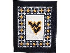 West Virginia Quilted Throw