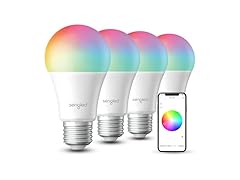 Sengled Dual Mode Smart Light Bulbs with Remote, 4PK