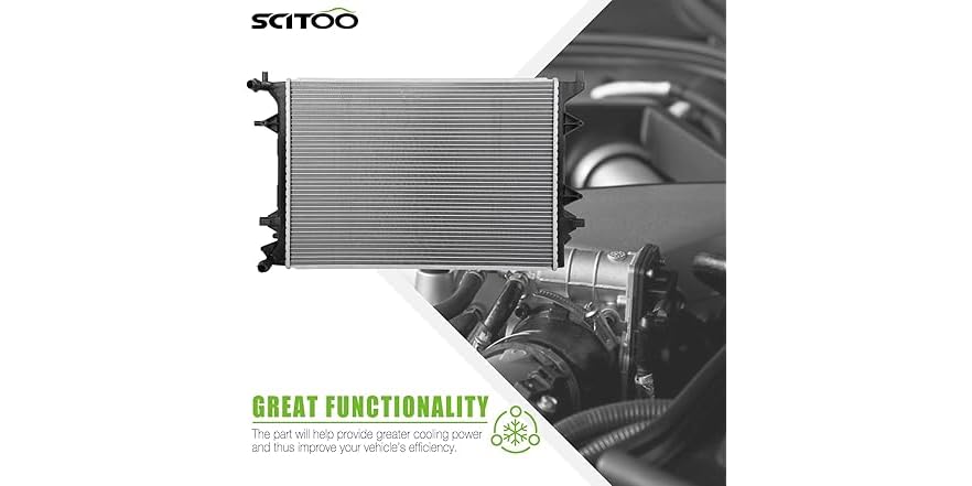 SCITOO 13273 Radiator Replacement Fit