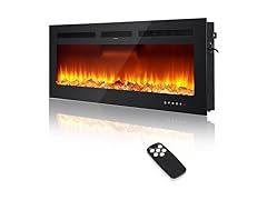 Takywep Electric Fireplace Heater - 60-Inch