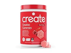 Create Creatine Gummies Sour Cherry