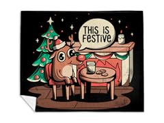 "This is Festive" Mink Fleece Blanket