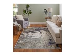 Feizy Mandana 6x9 Area Rug, Ivory