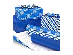 Hallmark Snowflakes Wrapping Paper Rolls