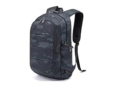 Tzowla Blue Camo 15.6" Laptop Backpack 