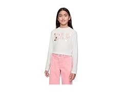 GAP Girls (XS) Long Sleeve Logo Tee