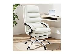 Holiwei 400lb Office Chair, White