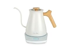 Harriet White Gooseneck Electric Kettle 