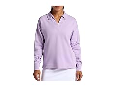 HEAD Women Polo Crewneck Sweatshirt Relaxed Fit