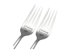 KOOLYI I Forking Love You Dinner Forks