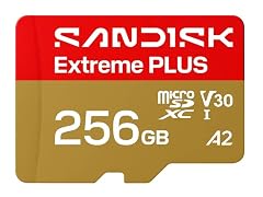 SanDisk Extreme PLUS 256GB microSDXC Card