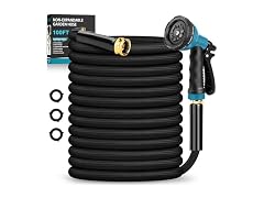 BAZOLOTA Garden Hose 100FT Non-Expanding