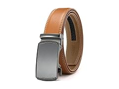 Chaoren Men 35mm Belt Leather Ratchet Belt