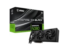 MSI GeForce RTX 5080 16G INSPIRE 3X OC BLACK