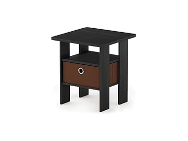 $7 Furinno Side Table, French Oak dealfomo