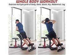 2-in-1 Roman Chair & Preacher wave Bench