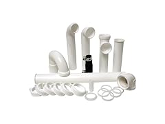 PlumbCraft 1.5-in. OD White Garbage Disposal Kit