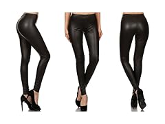 Women's Faux Leather Leggings