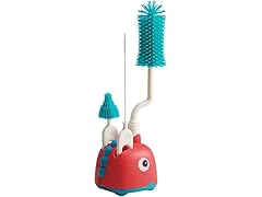 Rabbit Baba Silicone 4-in-1 Baby Bottle Brush Set