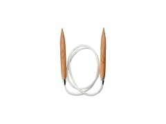 ChiaoGoo 40-Inch Bamboo Circular Knitting Needles, 50/25mm