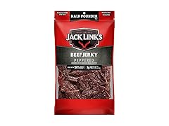 Jack Link's Beef Jerky, Peppered, 1/2 Pounder Bag