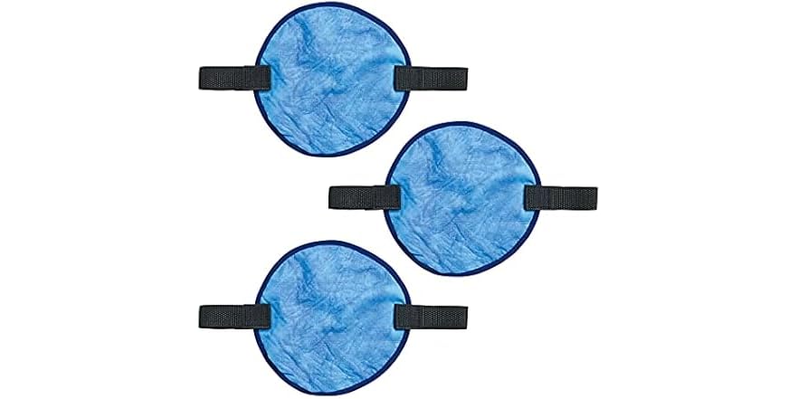 Ergodyne Chill-Its 6700CT Skulls Cooling Bandana Headband - PVA - Tie 12569 [6 Pack] ERG12569-6EA