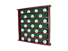 Clubhouse Collection Mahogany Golf Ball Display Cabinet