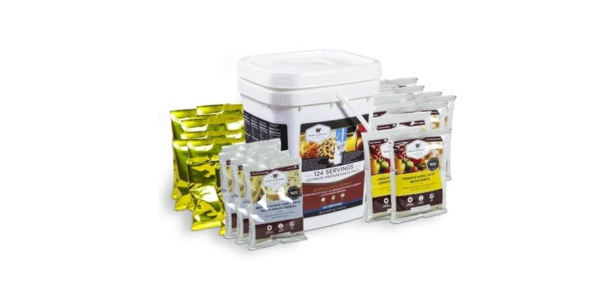Pack Survie ReadyWise – 124 Portions – Durée 25 Ans – Préparation Ultime